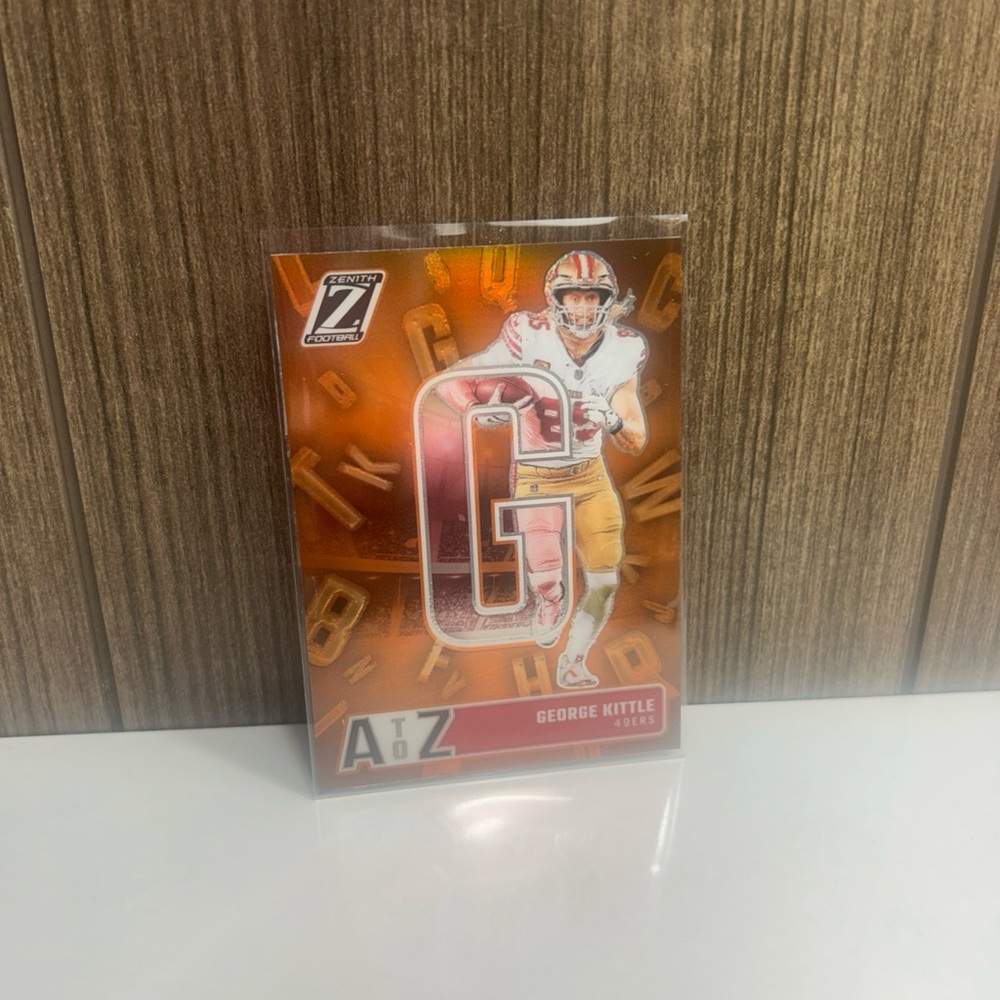 Orange Elite SP A-Z George Kittle pulled Gem mint card